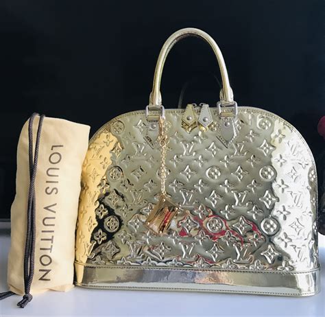 louis vuitton gold mirror bag|mirror image louis vuitton handbags.